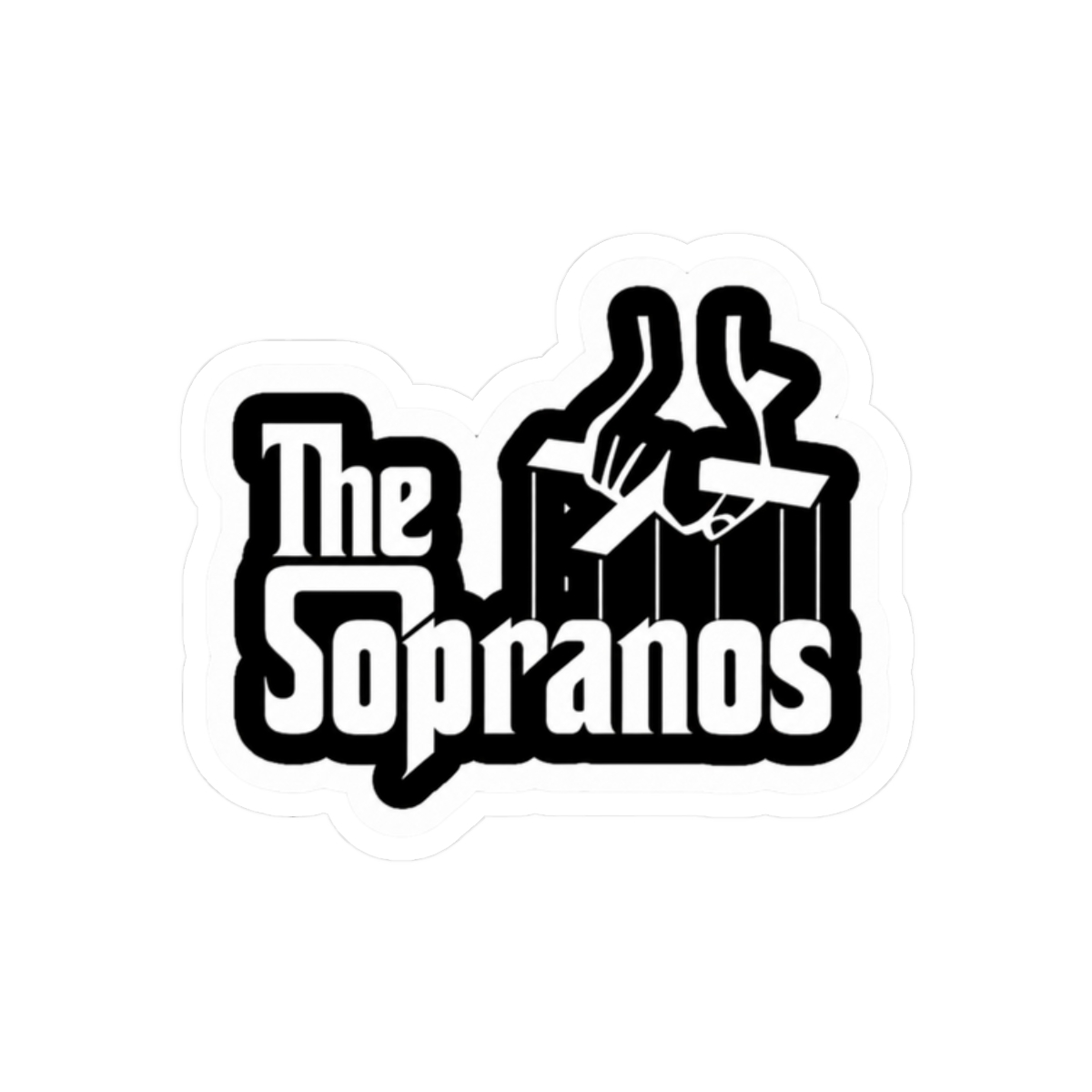 sopranos Sticker | The Sopranos - alternate angle 3, merchandise