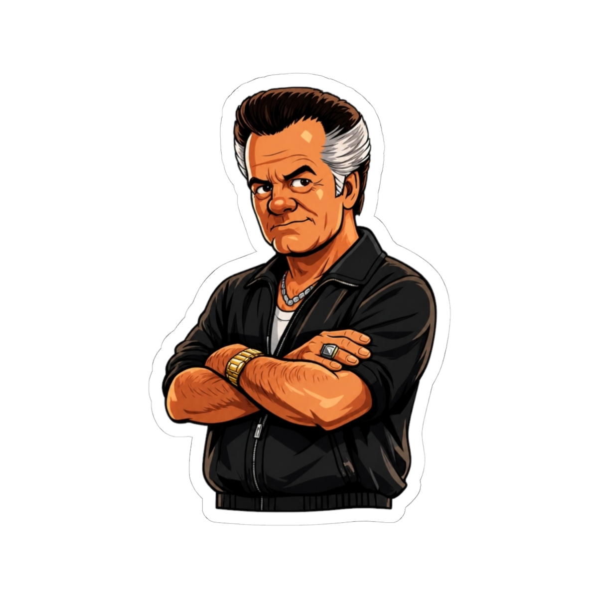 Paulie walnuts Sticker | The Sopranos - alternate angle 1, merchandise