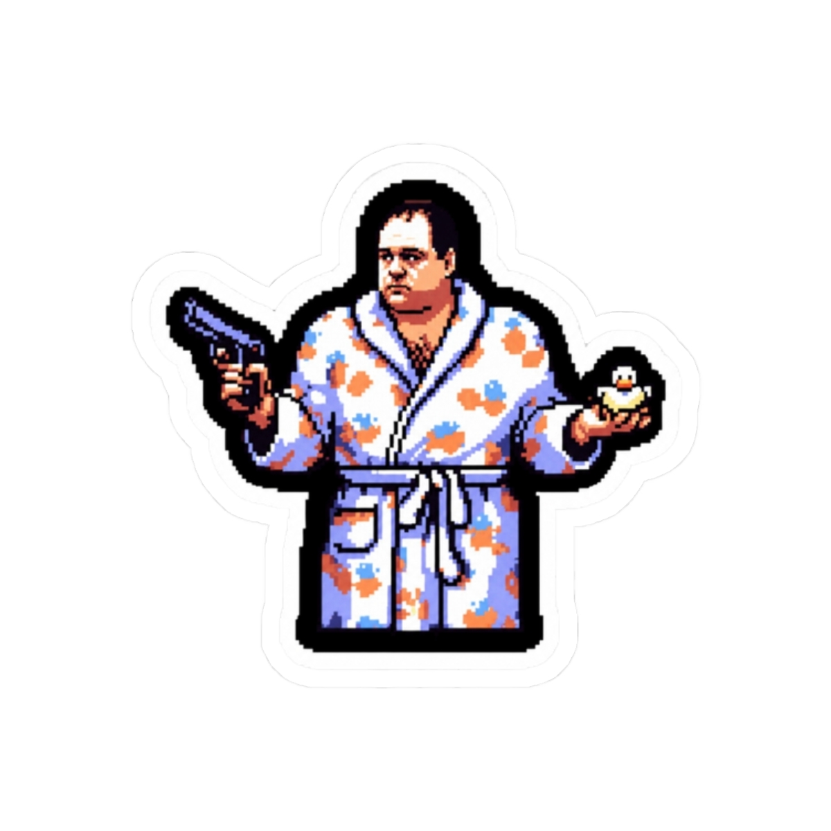 8Bit Anthony Sopranos season 1 Sticker | The Sopranos - alternate angle 3, merchandise