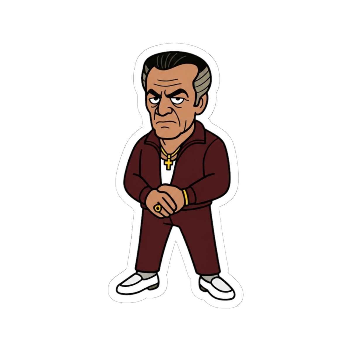 The Sopranos Family Cuties - PAULIE Sticker